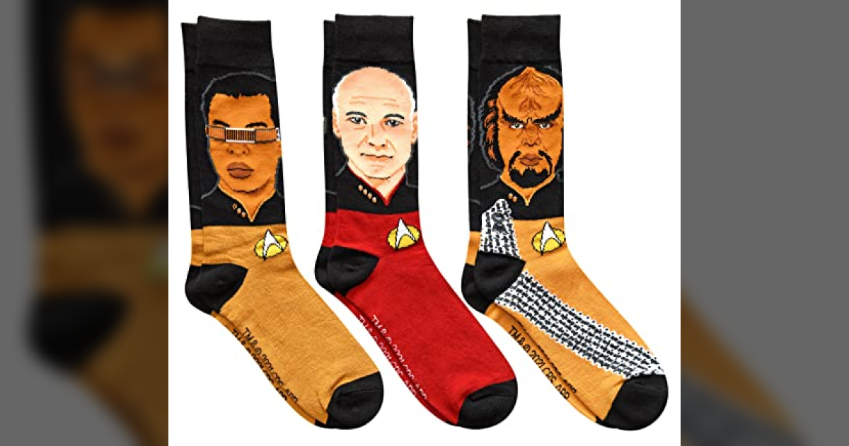 Christmas Gift Idea: Star Trek Socks | We Love Trek